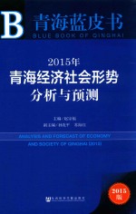 2015年青海经济社会形势分析与预测 2015