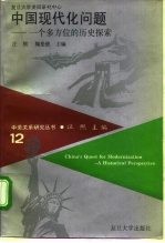 中国现代化问题 一个多方位的历史探索