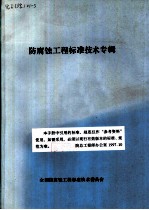 全国防腐蚀工程标准技术委员会  防腐蚀工程标准技术专辑