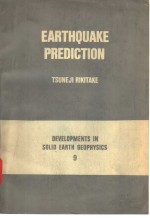 EARTHQUAKE PREDICTION TSUNEJI RIKITAKE