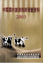 中国国内旅游抽样调查资料 2003