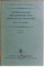 INSTRUMENTATION FOR ASTRONOMY WITH LARGE OPTICAL TELESCOPES