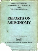 REPORTS ON ASTRONOMY