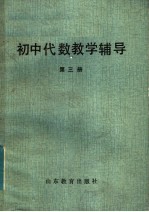 初中代数教学辅导 第3册