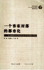 一个客家村落的都市化：深圳樟布村改革开放30年的发展与变迁