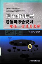 现代城市信息通信网综合规划 理论、方法与实例