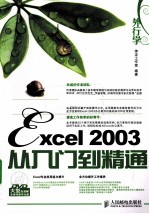 外行学Excel 2003从入门到精通