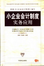 小企业会计制度实务应用