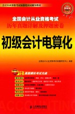 全国会计从业资格考试历年真题详解及押题密卷 初级会计电算化