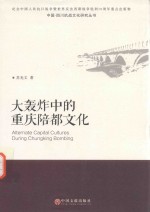 中国·四川抗战文化研究丛书 大轰炸中的重庆陪都文化 文联版