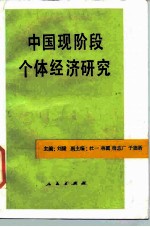 中国现阶段个体经济研究