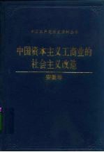 中国资本主义工商业的社会主义改造 安徽卷