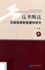 反垄断法实施指南制度建构研究