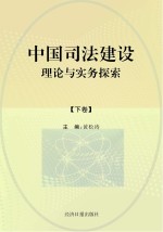 中国司法建设理论与实务探索 下