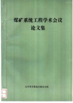 煤矿系统工程学术会议论文集