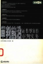 审判前沿 新类型案件审判实务 2005年第3集 总第13集