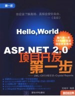 ASP.NET 2.0项目开发第一步 UML+C＃与VB双语+Crystal Reports