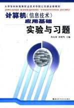 计算机 信息技术 应用基础实验与习题