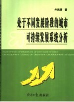 处于不同发展阶段的城市可持续发展系统分析