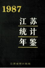 江苏省统计年鉴 1987