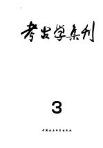 考古学集刊 第3集