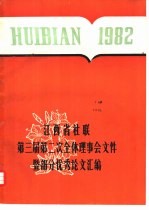 江西省社联第三届第二次全体理事会文件暨部分优秀论文汇编