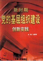 新时期党的基层组织建设创新实践 第3卷