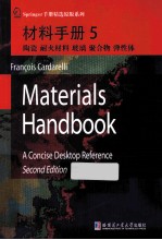 材料手册  5  陶瓷、耐火材料、玻璃、聚合物、弹性体  英文版