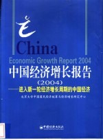 中国经济增长报告  2004  进入新一轮经济增长周期的中国经济