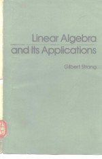 LINEAR ALGEBRA AND ITS APPLICATIONS