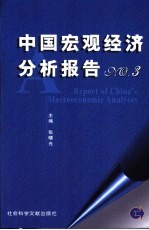 中国宏观经济分析报告 3