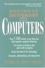 Business dictionary of Computers