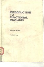 INTRODUCTION TO FUNCTIONAL ANALYSIS