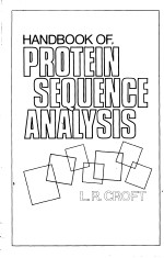 Handbook of Protein Sequence Analysis A Compilation of Amino Acid Sequences of Proteins with an Intr