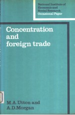 CONCENTRATION AND FOREIGN TRADE