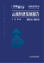 云南蓝皮书 2014-2015云南经济发展报告