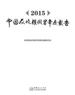 2015中国反侵权假冒年度报告