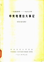 1955-1983年中央电视台大事记