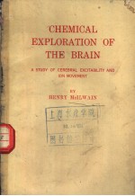 CHEMICAL EXPLORATION OF THE BRAIN A STUDY OF CEREBRAL EXCITABILITY AND ION MOVEMENT