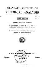 STANDARD METHODS OF CHEMICAL ANALYSIS SIXTH EDITION