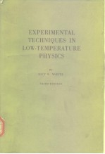 EXPERIMENTAL TECHNIQUES IN LOW-TEMPERATURE PHYSICS