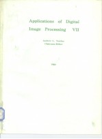 Applications of digital image processing VII 1984