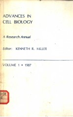 ADVANCES IN CELL BIOLOGY VOLUME 1 1987