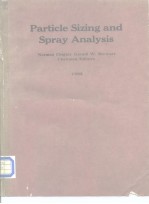 Particle sizing and spray analysis 1985