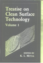 Treatise on Clean Surface Technology Volume 1