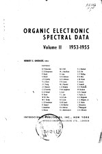 Organic electronic spectral data.Vol.2.