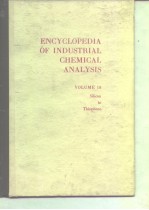 ENCYCLOPEDIA OF INDUSTRIAL CHEMICAL ANALYSIS VOLUME 18