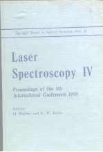 Laser spectroscopy IV; proceedings of the 4th international conferenc 1979