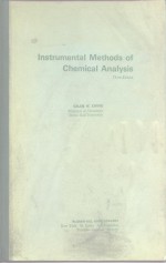 Instrumental Methods of Chemical Analysis