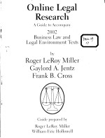 Online legal Research